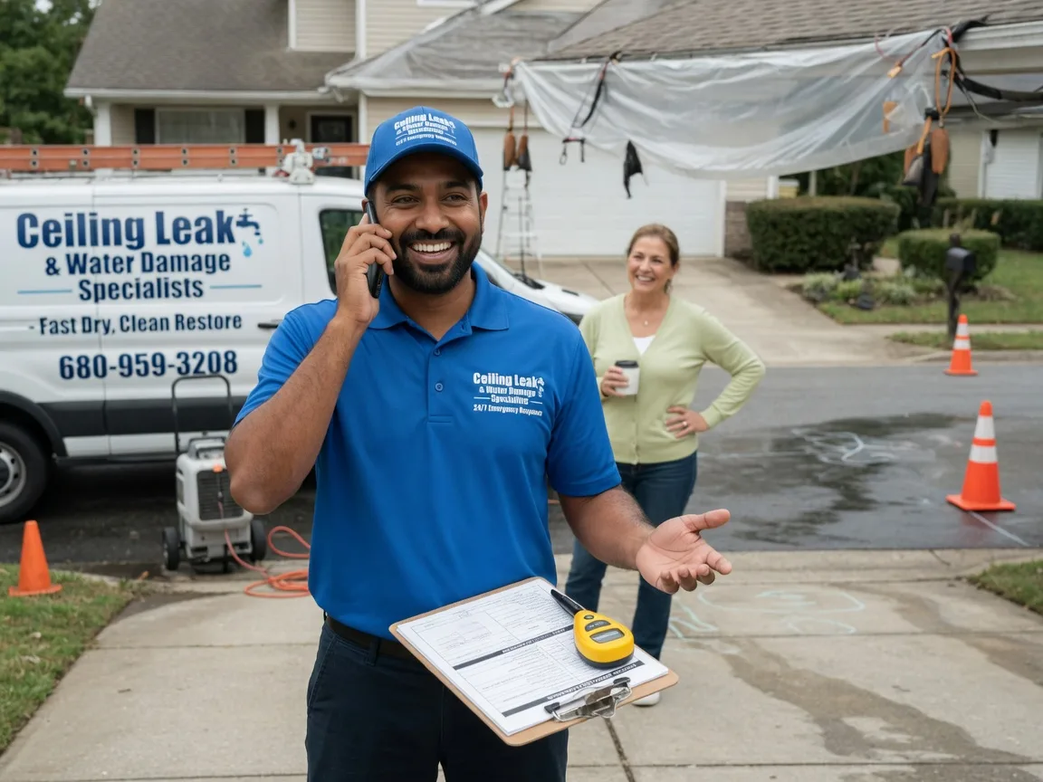 Ceiling Leak Cleanup Jackson Springs, NC FAQs